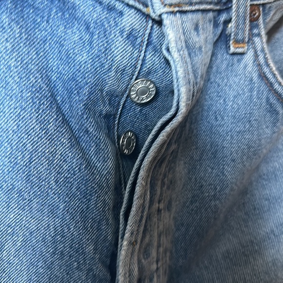 AGOLDE JEANS NWOT PIECED 90s PINCH WAIST // SIZE 28 - Picture 5 of 8